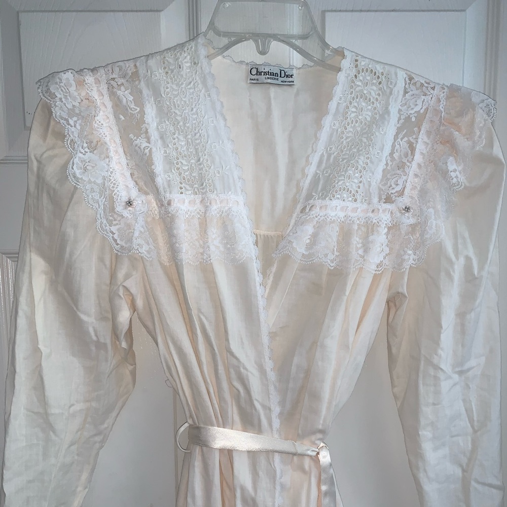 Vintage Christian Dior lingerie Nordstrom tags